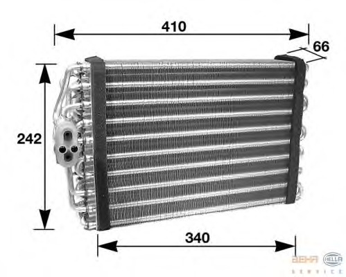 Evaporator aer conditionat