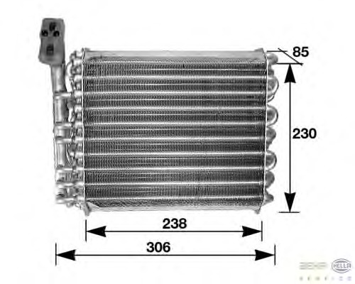 Evaporator aer conditionat