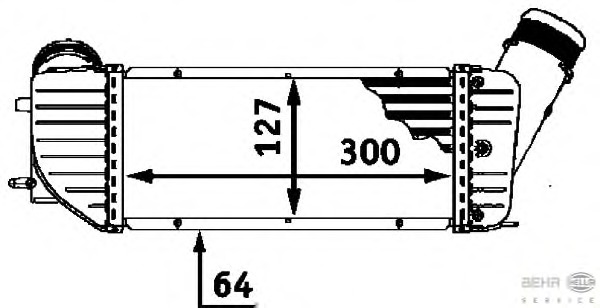 Intercooler compresor