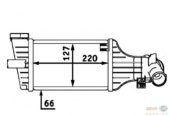 Intercooler compresor