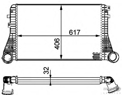 Intercooler compresor