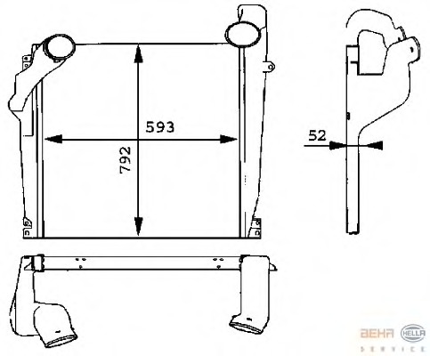 Intercooler compresor