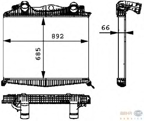 Intercooler compresor