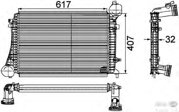 Intercooler compresor