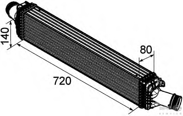 Intercooler compresor