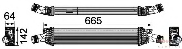 Intercooler compresor