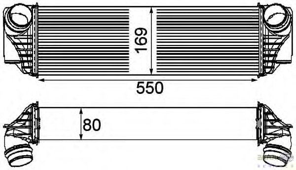 Intercooler compresor