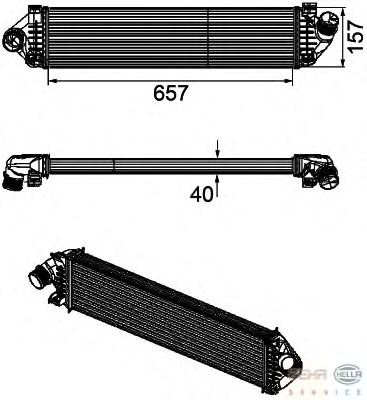 Intercooler compresor