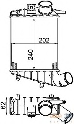 Intercooler compresor