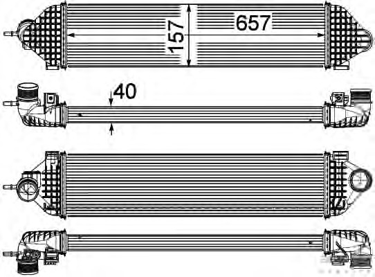 Intercooler compresor