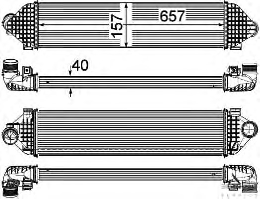 Intercooler compresor