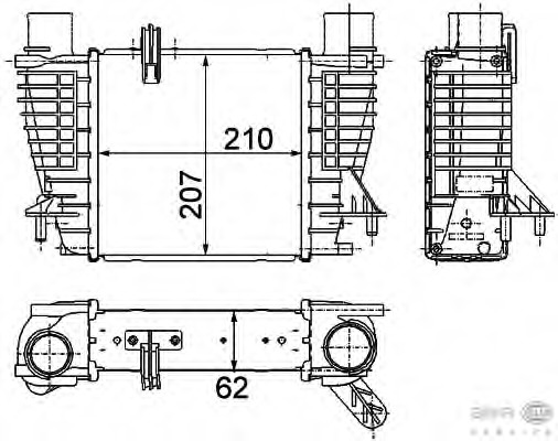 Intercooler compresor