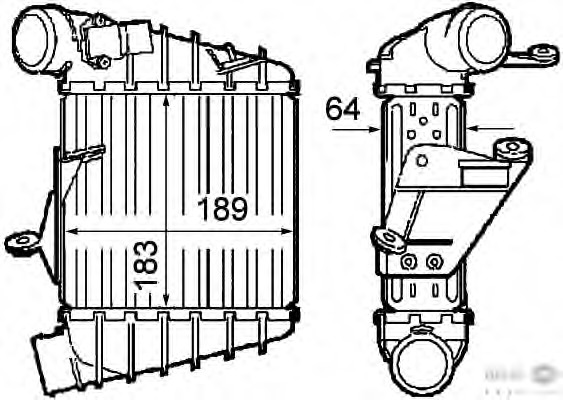 Intercooler compresor