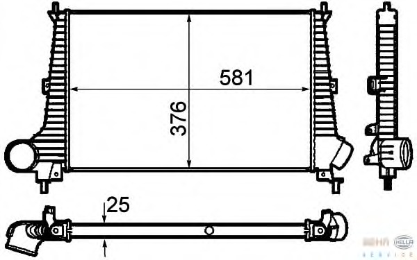 Intercooler compresor