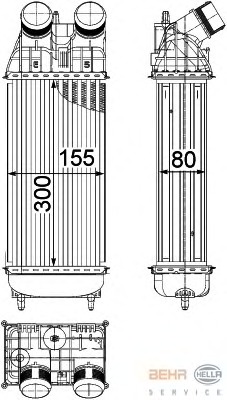 Intercooler compresor