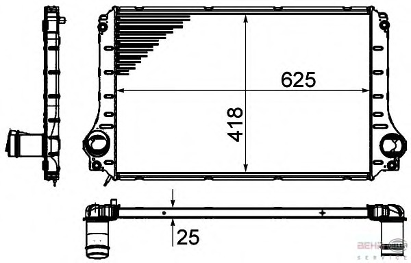 Intercooler compresor