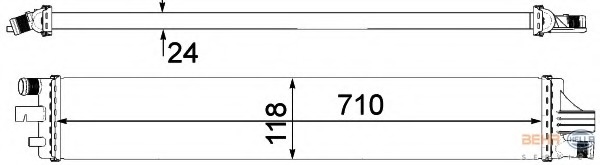 Radiator racire motor