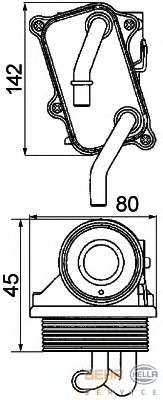 Radiator ulei