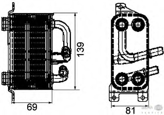 Radiator ulei