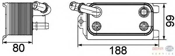 Radiator ulei