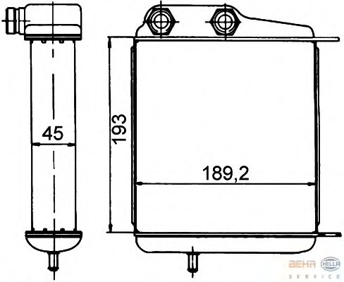 Radiator ulei