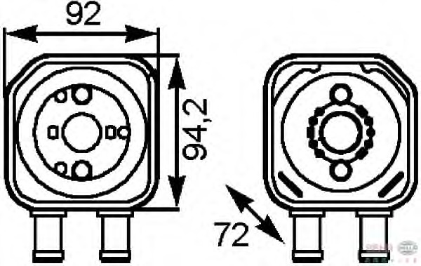 Radiator ulei