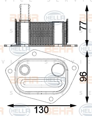 Radiator ulei