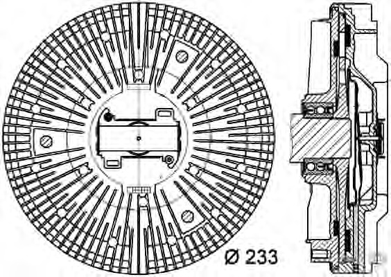 Ventilator radiator