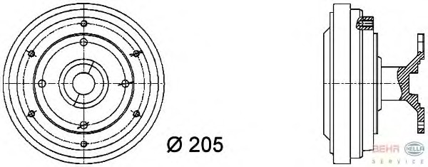 Ventilator radiator