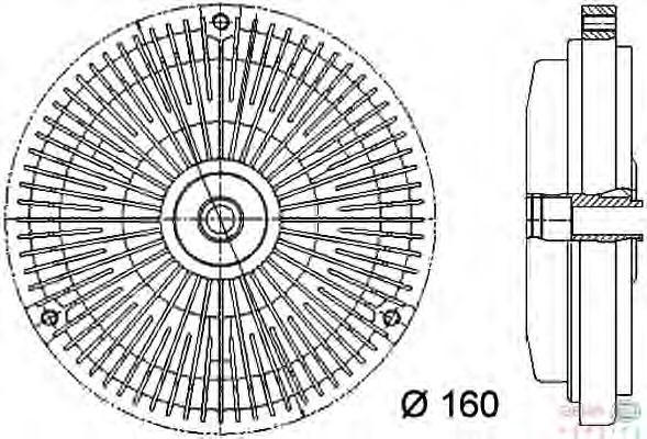 Ventilator radiator