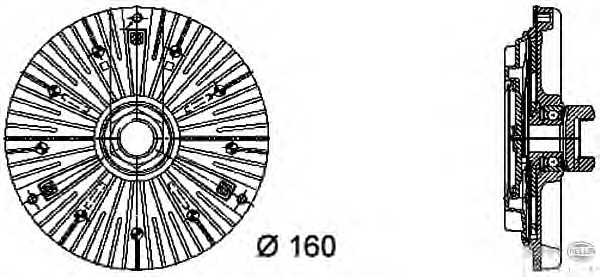 Ventilator radiator