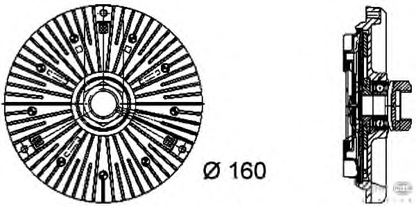 Ventilator radiator