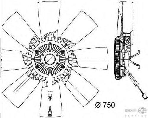 Ventilator radiator