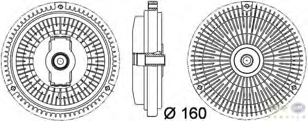 Ventilator radiator