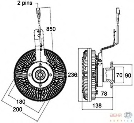 Ventilator radiator