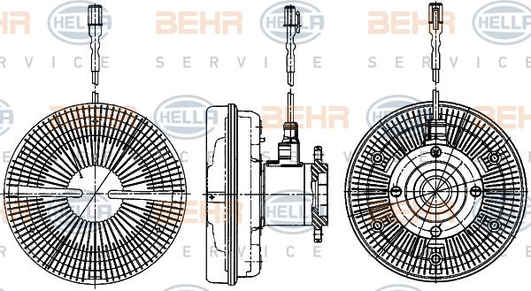 Ventilator radiator