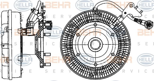 Ventilator radiator