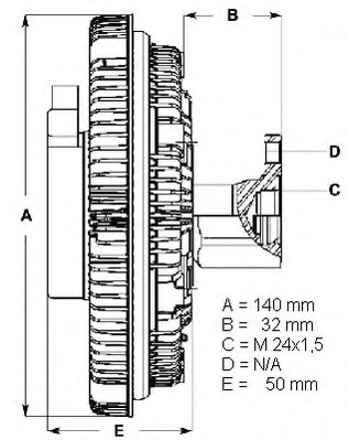 Ventilator radiator