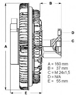 Ventilator radiator