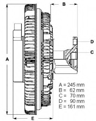 Ventilator radiator