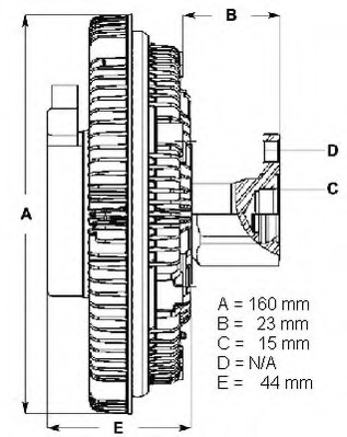 Ventilator radiator