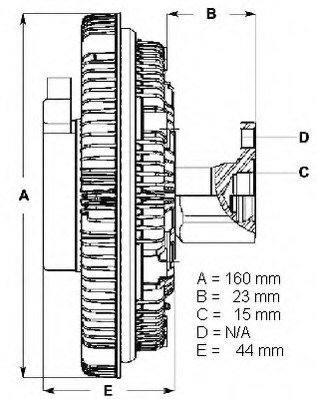 Ventilator radiator