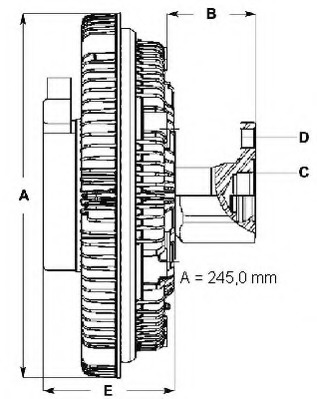 Ventilator radiator