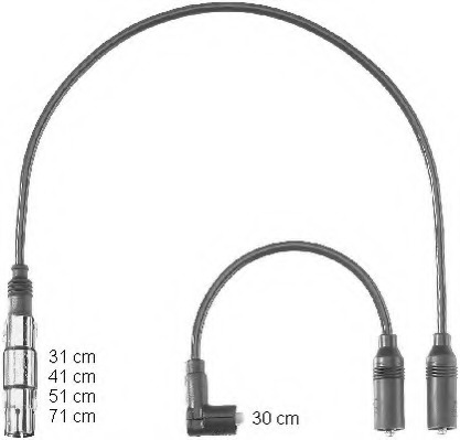 Set cablaj aprindere