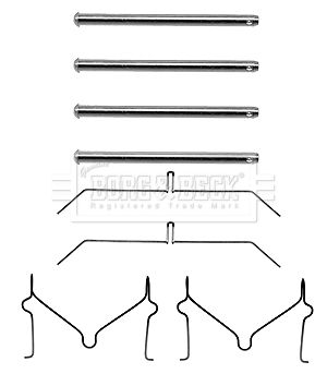 Set accesorii placute frana