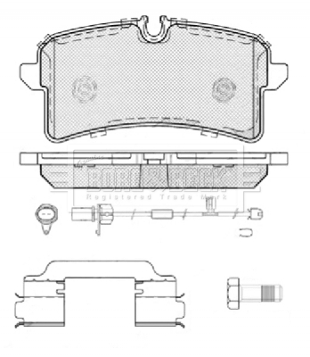 Placute frana