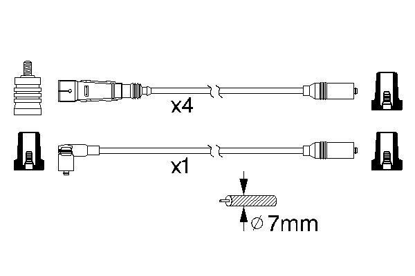 Set cablaj aprindere