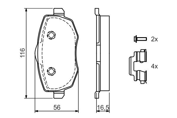 Placute frana