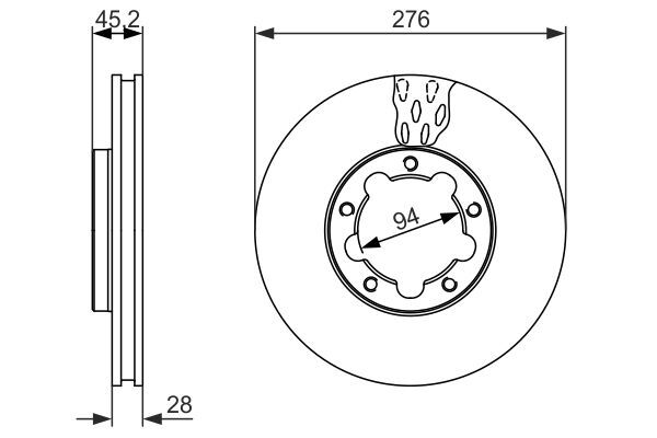 Disc frana