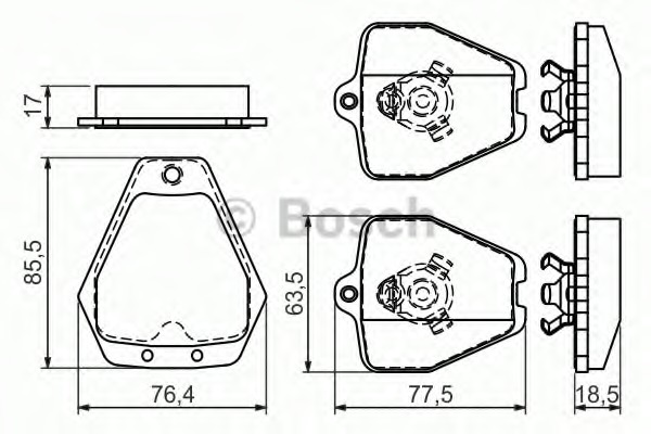 Placute frana